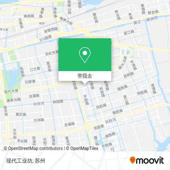 现代工业坊地图