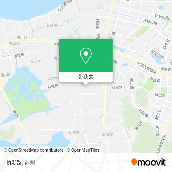 协新路地图