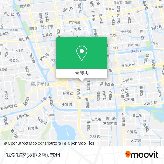 我爱我家(友联2店)地图