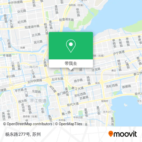 杨东路277号地图