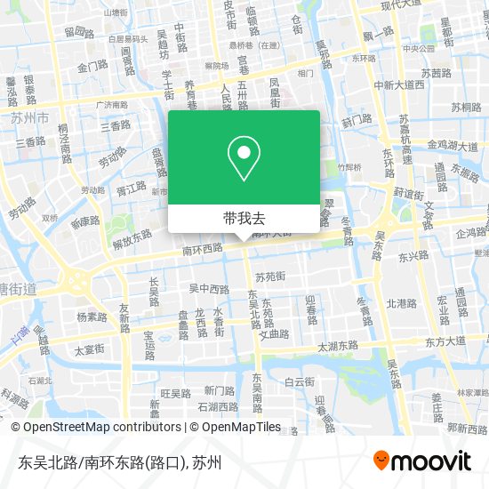 东吴北路/南环东路(路口)地图