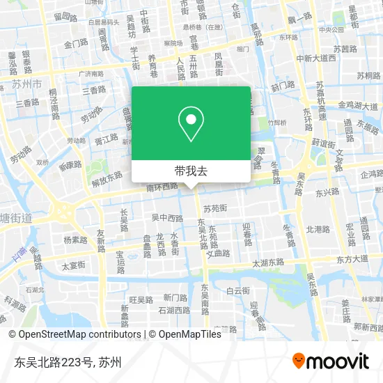 东吴北路223号地图