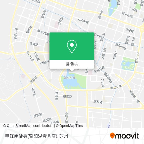 甲江南健身(暨阳湖壹号店)地图