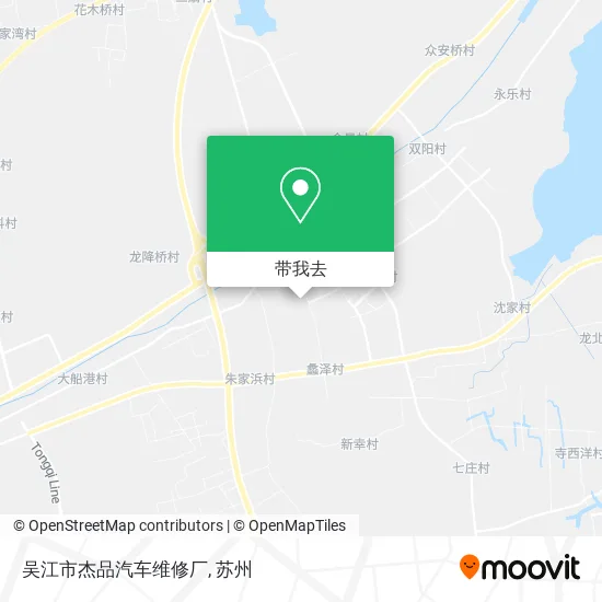 吴江市杰品汽车维修厂地图