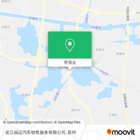 吴江福运汽车销售服务有限公司地图
