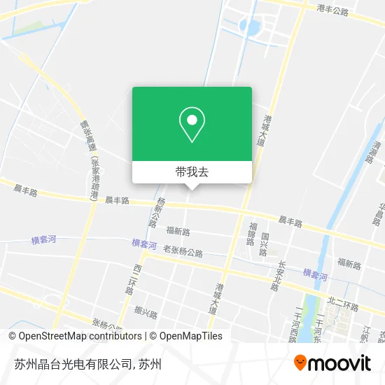 苏州晶台光电有限公司地图