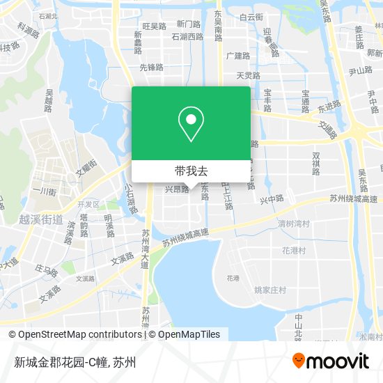 新城金郡花园-C幢地图