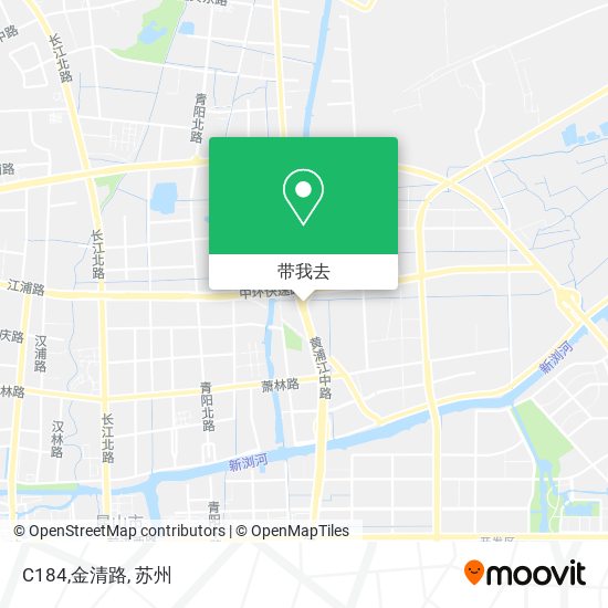 C184,金清路地图