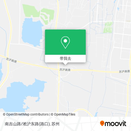 南吉山路/淞沪东路(路口)地图