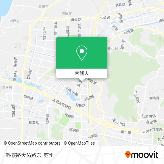 科霞路天佑路东地图