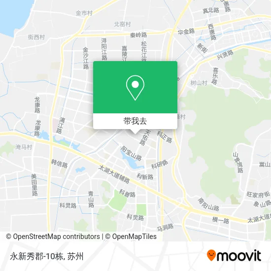 永新秀郡-10栋地图