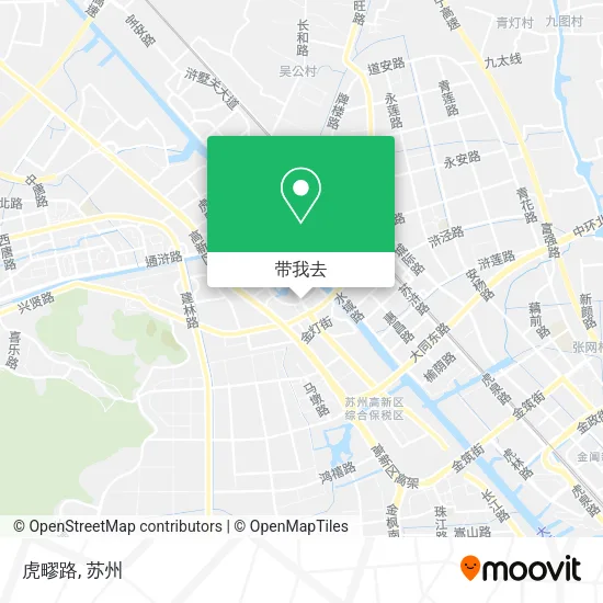 虎疁路地图