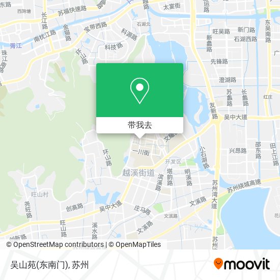 吴山苑(东南门)地图