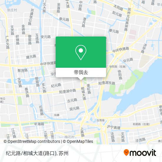 纪元路/相城大道(路口)地图