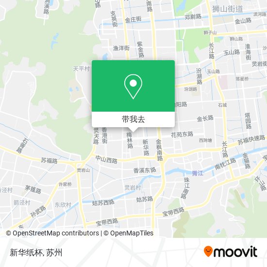 新华纸杯地图