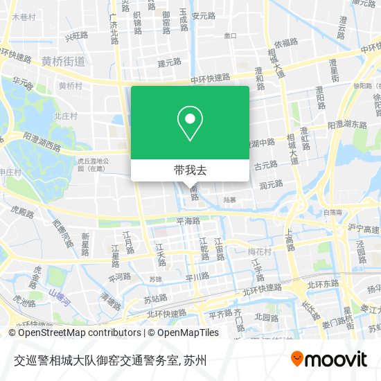 交巡警相城大队御窑交通警务室地图