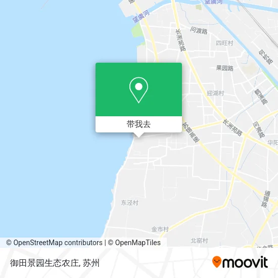 御田景园生态农庄地图