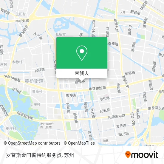 罗普斯金门窗特约服务点地图