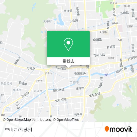 中山西路地图