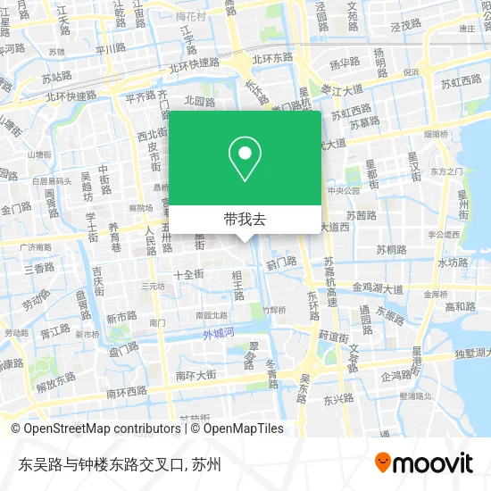 东吴路与钟楼东路交叉口地图