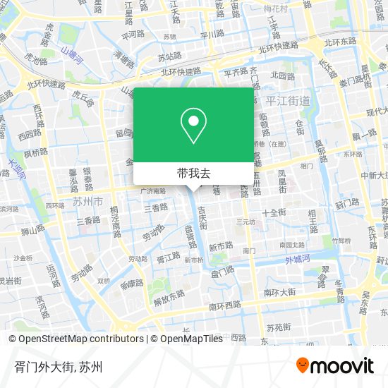 胥门外大街地图