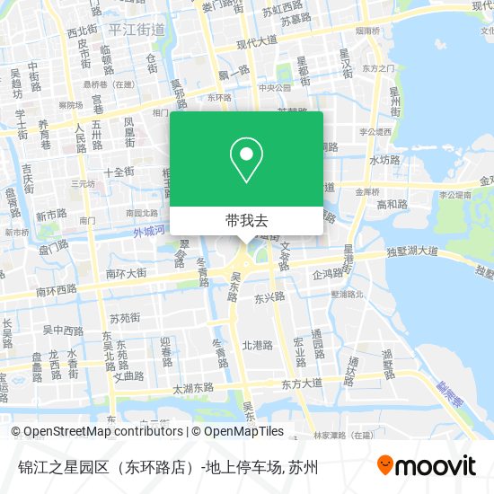 锦江之星园区（东环路店）-地上停车场地图