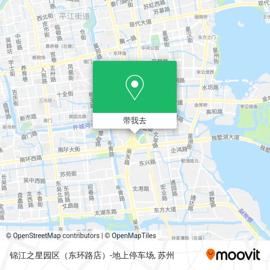锦江之星园区（东环路店）-地上停车场地图