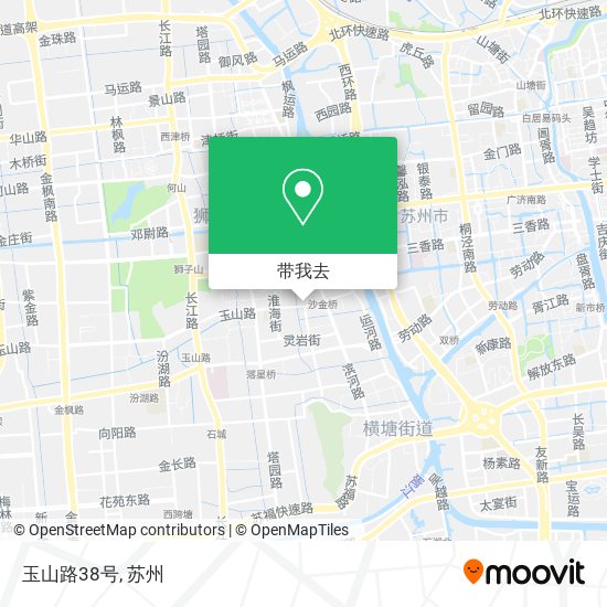 玉山路38号地图