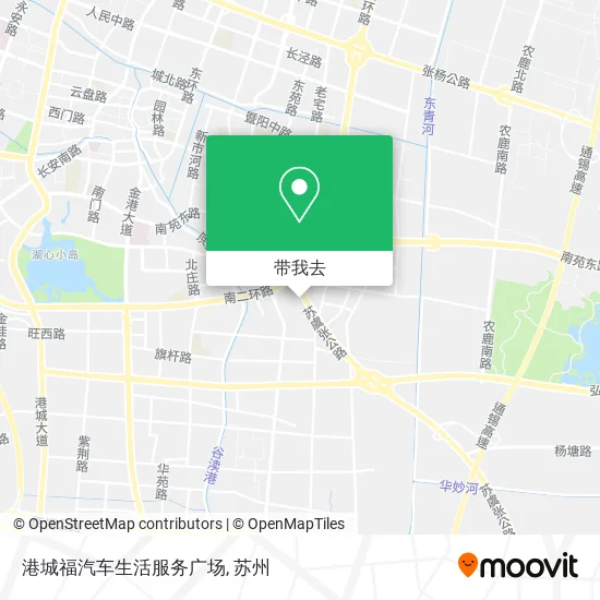 港城福汽车生活服务广场地图