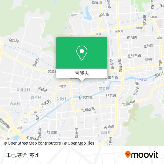 未已.茶舍地图