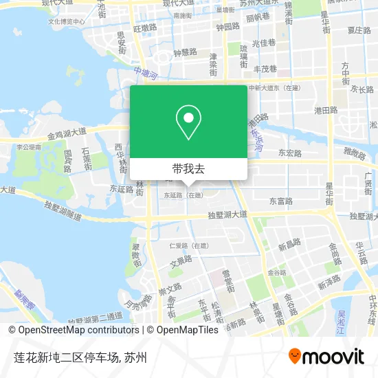 莲花新坉二区停车场地图