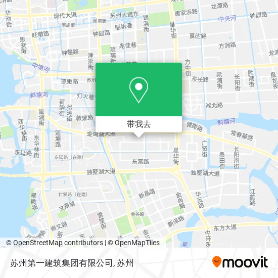 苏州第一建筑集团有限公司地图