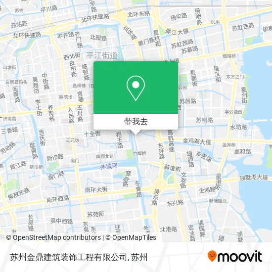 苏州金鼎建筑装饰工程有限公司地图