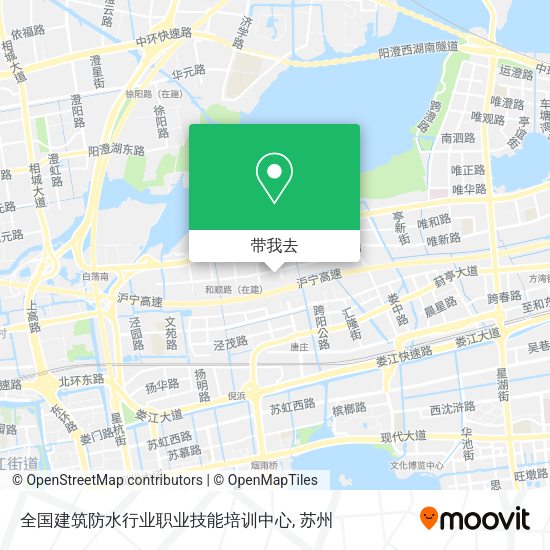 全国建筑防水行业职业技能培训中心地图