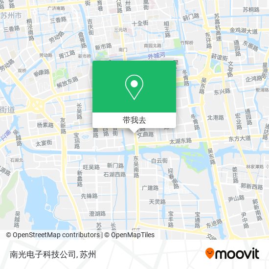 南光电子科技公司地图