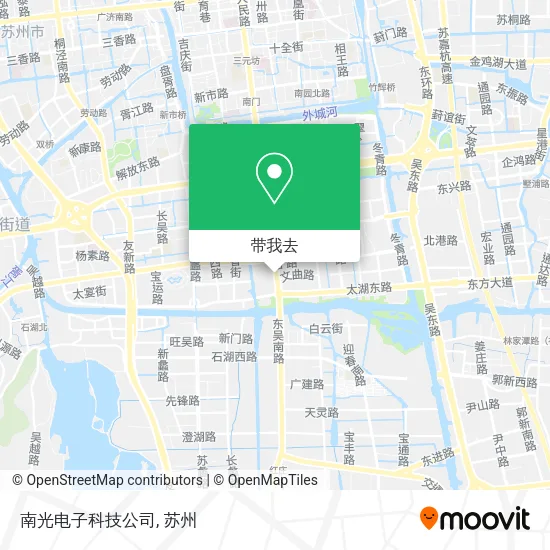 南光电子科技公司地图