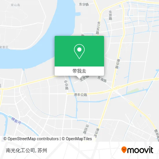 南光化工公司地图
