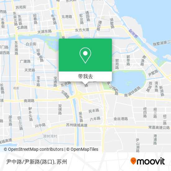 尹中路/尹新路(路口)地图