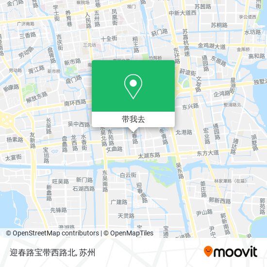 迎春路宝带西路北地图