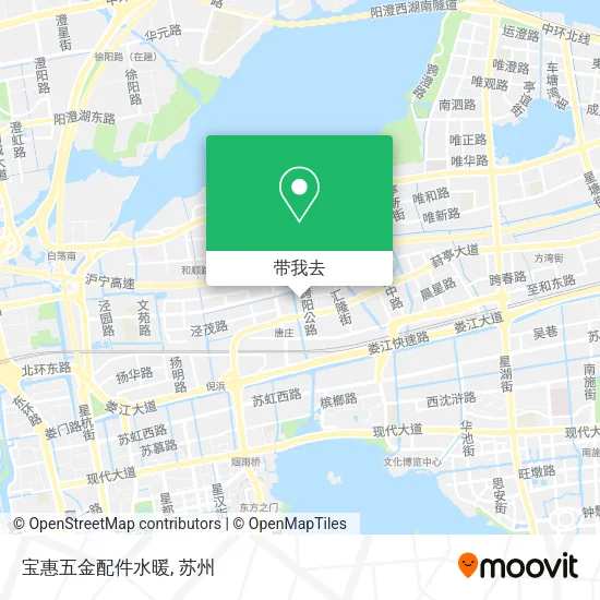 宝惠五金配件水暖地图
