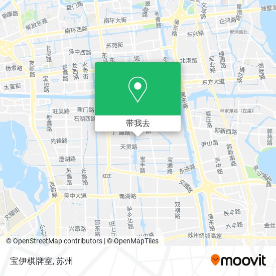 宝伊棋牌室地图
