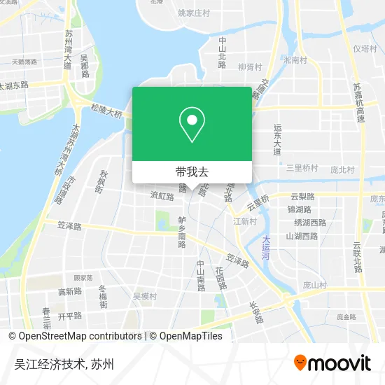 吴江经济技术地图