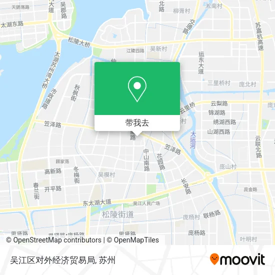 吴江区对外经济贸易局地图