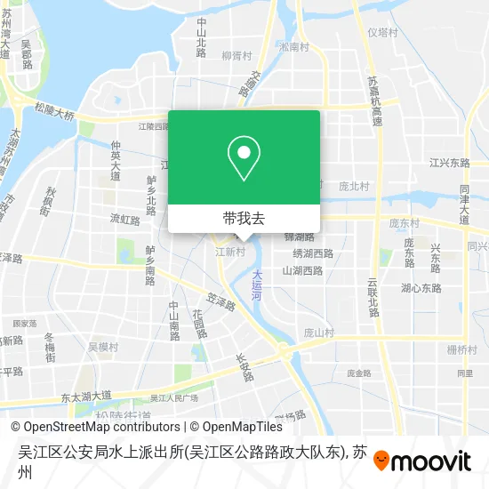 吴江区公安局水上派出所(吴江区公路路政大队东)地图