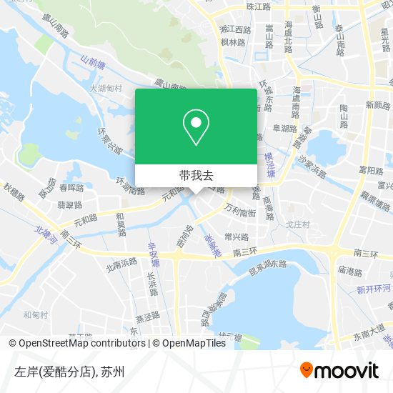 左岸(爱酷分店)地图