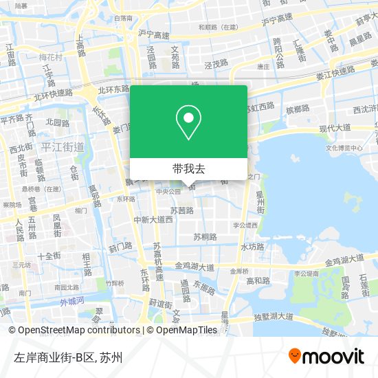 左岸商业街-B区地图