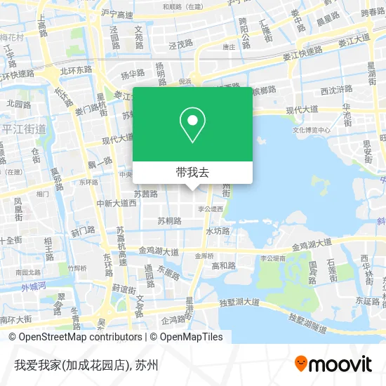 我爱我家(加成花园店)地图