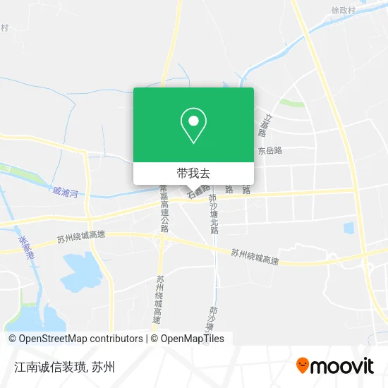 江南诚信装璜地图