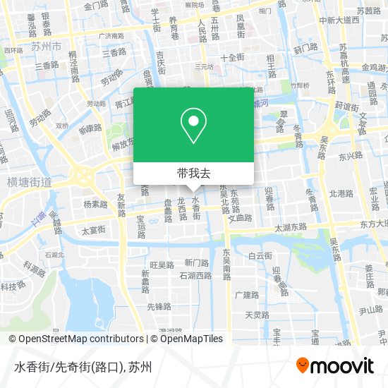 水香街/先奇街(路口)地图