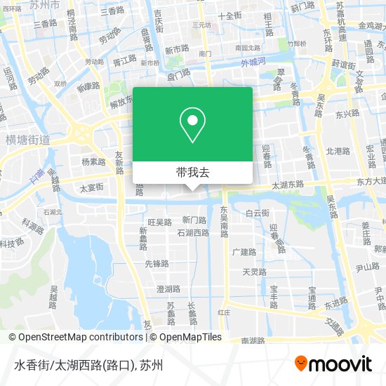 水香街/太湖西路(路口)地图